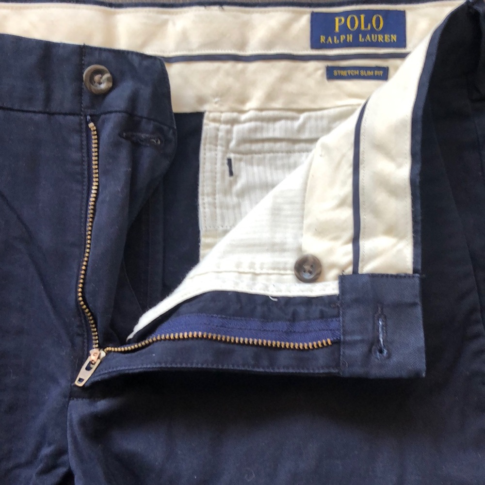 Polo 30x32 “Stretch Slim Fit” Chinos Blue